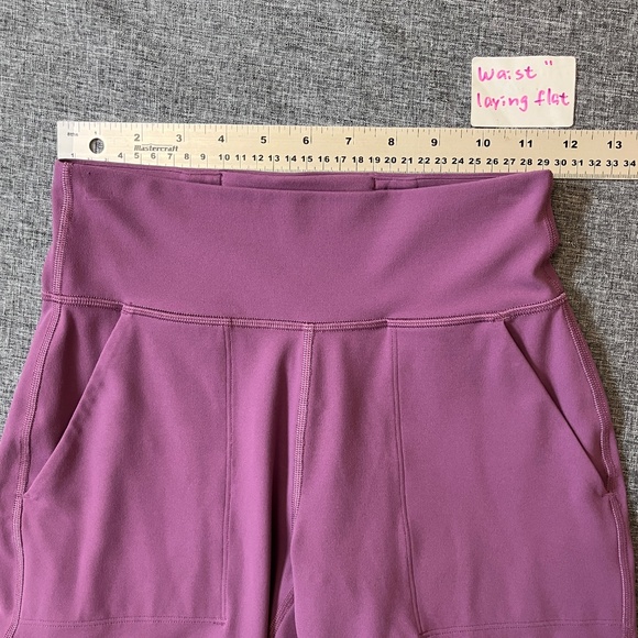 Lululemon Align Cropped Jogger Pants - Women's Size 4 - Purple Pink - Picture 7 of 10